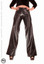 SLINKYSTYLEZ Hot Marlene business pants- SensiPelle Z650 BLACK - CUSTOM (D9X1)