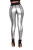 SLINKYSTYLEZ HL5A-BC_ZV6 Ouvert zip comfort waistband leggings - COATED FABRICS - CUSTOM (L56D)