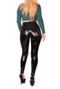 SLINKYSTYLEZ HL5AN-F10 Classic Booty Leggings with stitched waistband - CrystalLac Z360 - STANDARD (L56D-N11)