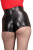 SLINKYSTYLEZ HOTP5-5cm Classic Booty Hotpants SHORT (5cm) - SensiPelle Z650 BLACK - STANDARD (L56D-N10-A70)