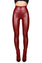 SuperSLIX HL5AN Classic Booty Leggings - SensiPelle Z550 WEINROT - STANDARD  (L56D-N10-ME)