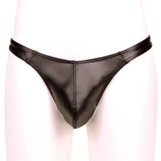 SM11 Men SilkyTex Thong - BLACK
