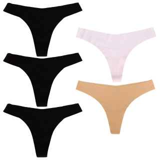 SL50 Damen Seamless Slips - 5 Stück Packung