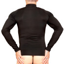TM20 Men Longsleeve Poly Stretch Shirt - BLACK