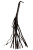 AC61 Pleather Whip Flogger - SMALL & COARSE