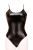 BD50 Damen SilkyTex Body mit Spaghetti-Trägern - SCHWARZ