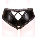 SL20 Damen Wetlook-Slip - SCHWARZ