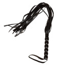 AC62 Premium Pleather Whip Flogger - SMALL & COARSE