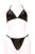 KL11 Damen Set Bikini mit entnehmbaren Polstern