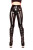 SuperSLIX HL5A_ZV6 Booty Ouvert-Zip Leggings - CrystalLac BLACK - STANDARD (L56D-ZV6-ME)