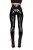 SuperSLIX HL5A_ZV6 Ouvert-Zip Leggings - CrystalLac SCHWARZ - STANDARD (L56D-ZV6-ME)