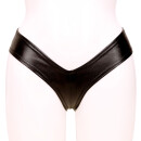 SL40 Damen V-Slip Hotpants - GlossySpandex