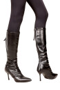 RS02 Damen High Heels Stiefel Lederoptik Absatz 8cm