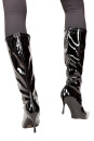 RS03 Damen High Heels Stiefel Lack Absatz 8cm