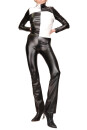 SuperSLIX HL2BN Classic Contour Bootcut Leggings - Z650 SensiPelle SCHWARZ - STANDARD (L22D-N01N21-ME)