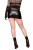 SuperSLIX RD3-H classic hip miniskirt (30cm) - VeggieLeather Z600 BLACK