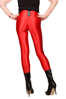 SuperSLIX 2AWN Classic CheekyWedge Leggings - DreamSpandex Z166 RED - STANDARD