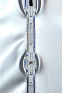 [ZV6-WS] crotch zipper 3 way WHITE